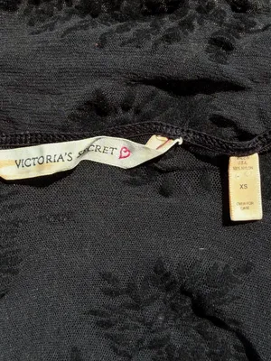 Vintage Victoria’s Secret Sheer Velvet Floral Cami Top thumbnail 3