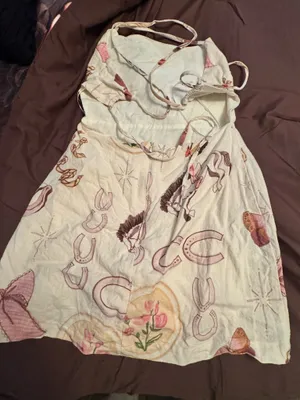 Cowboy dress White thumbnail 2