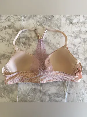 NWOT Victoria Secret Women’s Pink Leopard print Bra thumbnail 3