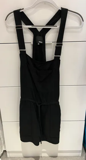 Aritzia Wilfred Free Black Beatriz Romper thumbnail 3