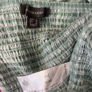 Primark Gingham Green Puff Sleeve Blouse thumbnail 5