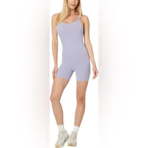 Free People FP Movement Never Better Runsie - Size XS -‎ Platinum/Light Lavender thumbnail 12