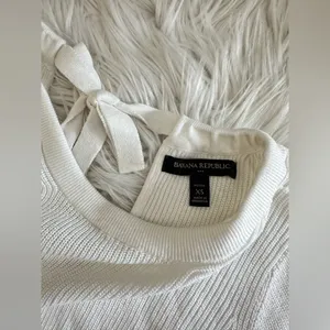 Banana Republic tie back sweater thumbnail 5