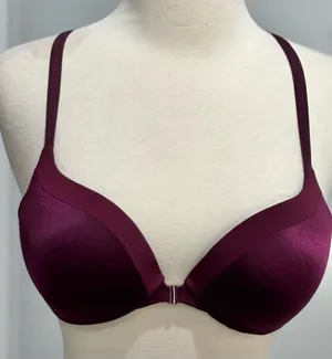 Victoria's Secret VINTAGE (2015) Racerback Push-Up Underwire Front Clasp Bra thumbnail 1