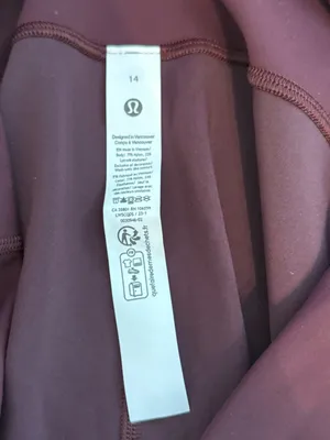 Lululemon Wunder Train High-Rise‎ Tight 25" Garnet thumbnail 6