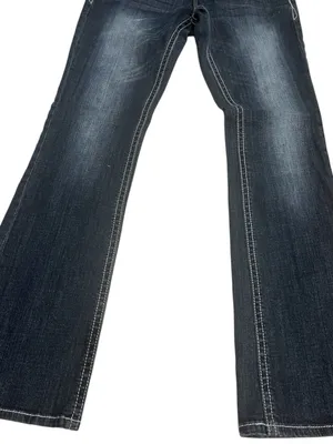 Grace in LA jeans detailed cross embroidery rhinestone embellishment pocket 31 thumbnail 4