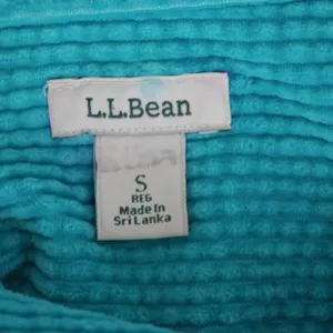 LL Bean Women's Corduroy Relaxed Button Down Heavy Shirt Small thumbnail 4