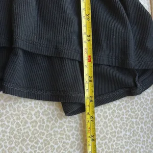 NWOT American Eagle Soft & Sexy Ribbed Black Sleeveless Peplum Top size S thumbnail 10