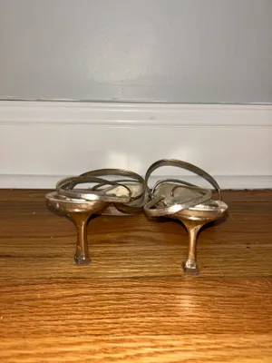 Steve Madden Strappy Gold Heels thumbnail 7