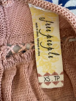 Free People Dusty Rose Aria babydoll top thumbnail 4