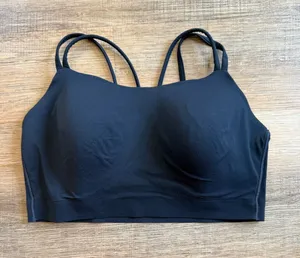 Soma Black Double-Strap Seamless Bralette size L thumbnail 1