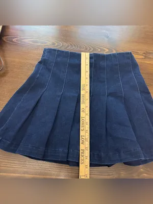 Paris Hilton mini denim skirt Size 2 thumbnail 8