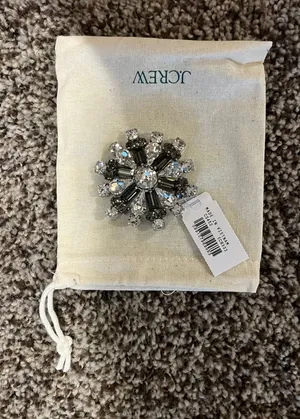 J. Crew Multitone Brooch thumbnail 1