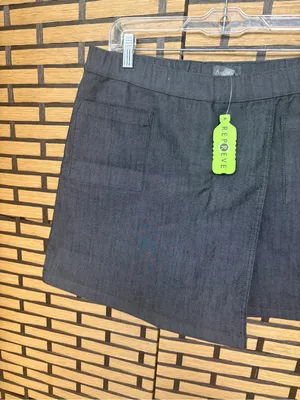 AnyBody black denim skirt size medium thumbnail 3
