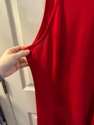 Formal Red Dress Size M thumbnail 4