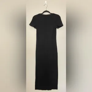 Stateside Alma Tee Maxi Dress, Black, Size S, NWT thumbnail 5