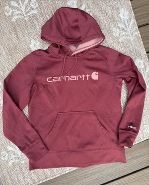 Carhartt Women’s Berry Hooded Logo Sweatshirt thumbnail 1