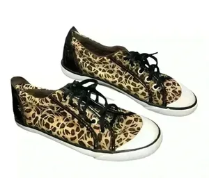 COACH Barrett Cheetah Print sneakers Size 6 B Women pre-loved good condition thumbnail 4