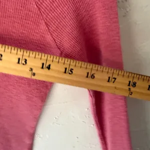 Mossino Supply‎ Co Y2k Pink Thermal Henley Lace Long Slv Shirt Large Bella Swan thumbnail 7