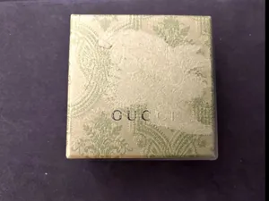 Authentic GUCCI Made In Italy 925 Sterling Silver Double Logo Necklace with Box thumbnail 9