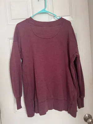Aerie Oversized Sweatshirt Crewneck thumbnail 2