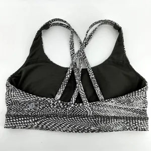 Lululemon Energy Sports Bra Medium Support Wicking Swerve Vapor Metal Grey 10 thumbnail 5