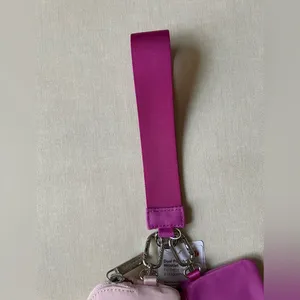 Lululemon Dual Pouch Wristlet - Pow Pink Tone/Flush Pink thumbnail 11