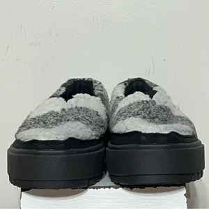 Toms Women's Black & White Plaid Platform Alpargata‎ Loafers Shoes Size: 5.5M thumbnail 6