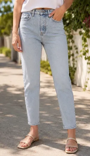 NEW Sezane Denim Brute Sexy The Green Blue Jean Capsule Minimalist Luxury 27 thumbnail 1