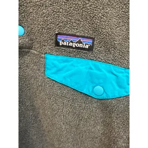 Patagonia synchilla Gray Fleece Snap-T Pullover Jacket Women's XS winter ski thumbnail 2