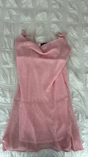 Pink mini dress thumbnail 3