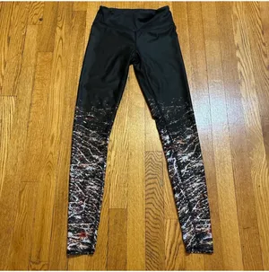 Alo Yoga City Lights Print Leggings – XS – High Waist – Excellent thumbnail 3