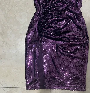 Hot Miami Styles Purple Shimmer Hoco Dress thumbnail 2