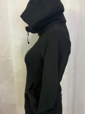 lululemon athletica Black Hooded Zip Bomber Jacket thumbnail 5