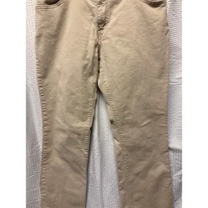 Levi's 550 Relaxed Boot Cut‎ Women Khaki Cotton Spandex Jeans Size 12 M thumbnail 5