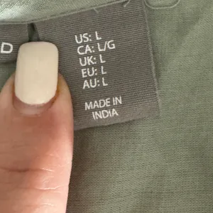 3271 | Lucky Brand Embroidered Tiered Midi Dress Sage Green Cotton Women L thumbnail 9