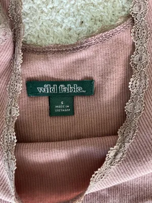 Wild Fable Pink Tank Top thumbnail 2