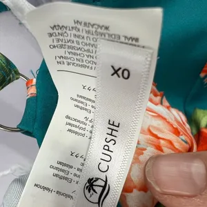 Cupshe NEW 0X Green Floral Moulded One Piece Swimsuit thumbnail 9