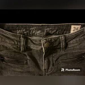Free People~We The Free Jet Low Rise denim thumbnail 3