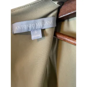 Antonio Melani Kinnon Satin Sage Green Drape Neckline Self Tie Dress 6 thumbnail 7