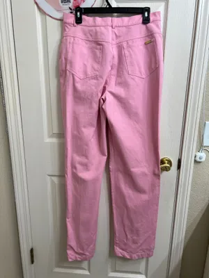 St. John Sport by Marie Gray Rose Pink cotton pants size 12 thumbnail 2