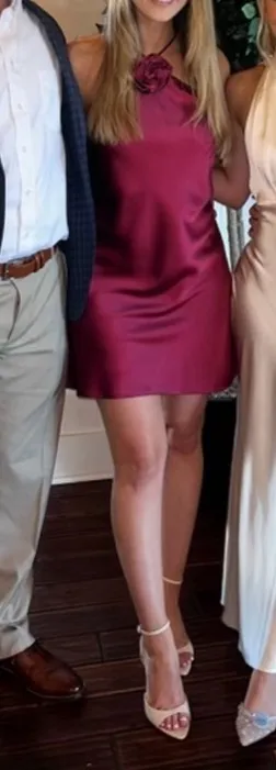 Magenta Lulus Dress Mini thumbnail 4