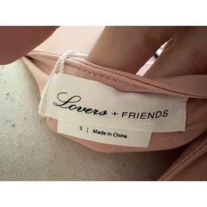 LOVERS‎ + FRIENDS Pink Love Happy Mini Dress Size Small NEW thumbnail 5