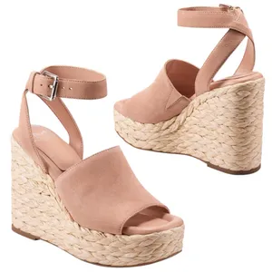 Marc Fischer LTD Nelly Ankle Strap Wedge Heels Women’s 9 thumbnail 1
