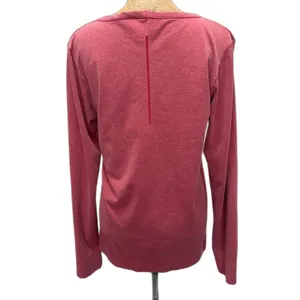 Zyia Active Seamless Active Tee Heather Red‎ Sporty Athleisure T-Shirt Size XL thumbnail 2