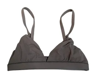 SKIMS Fits Everybody Triangle Bralette Onyx Black XS Wireless Bralette thumbnail 1