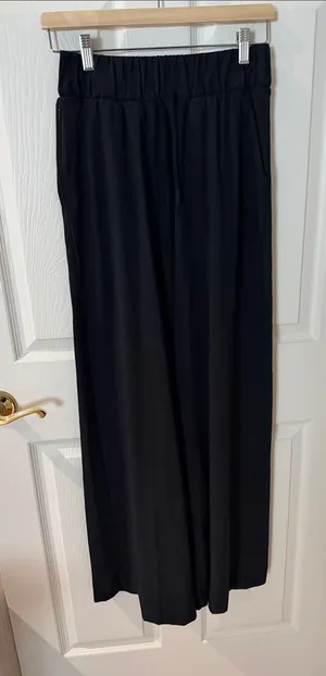 All in motion size small target Black Wide Leg Pull-On Pants thumbnail 1