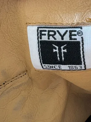 EUC Frye Leather Pull-On Flats Boots Black Size 6 thumbnail 9