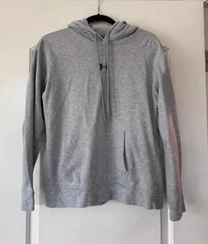 Under Armour gray hoodie‎ women's size large thumbnail 1
