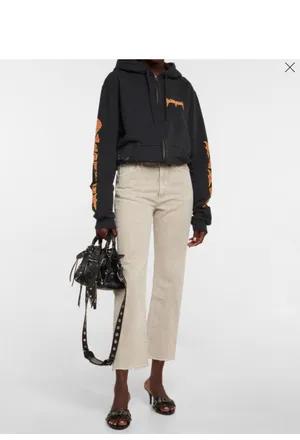 Daphne Crop High Rise Stovepipe Jeans thumbnail 7